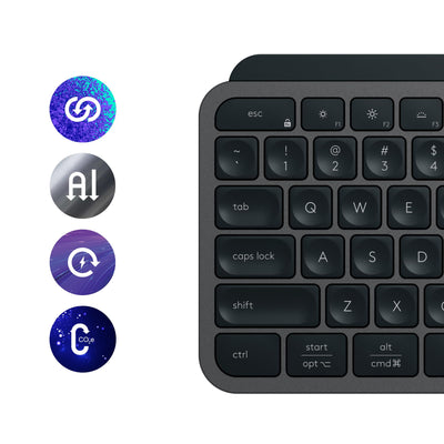 Logitech MX Keys S - Graphit, US QWERTY-Layout