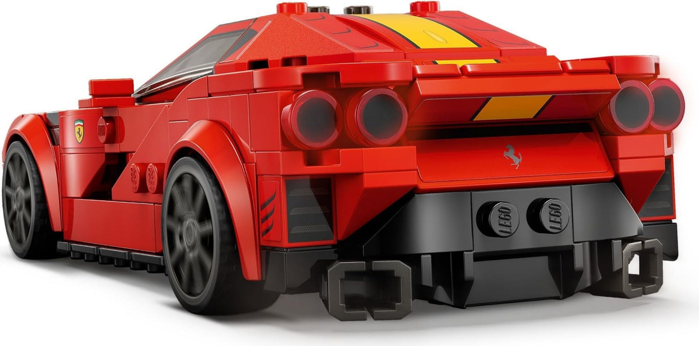 LEGO Speed Champions Ferrari 812 Competizione, Sportwagen und Spielzeug-Modell-Bausatz, Serie 2023, Auto-Sammlerfahrzeug-Set 76914
