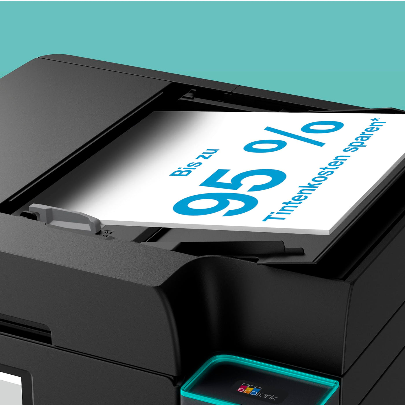 Epson EcoTank ET-4950 A4-Multifunktionsdrucker mit Wi-Fi & AirPrint Tintentank, automatischem Dokumenteneinzug, Duplexdruck, Scannen, Kopieren & Fax, bis zu 3 Jahre Tinte im Lieferumfang enthalten