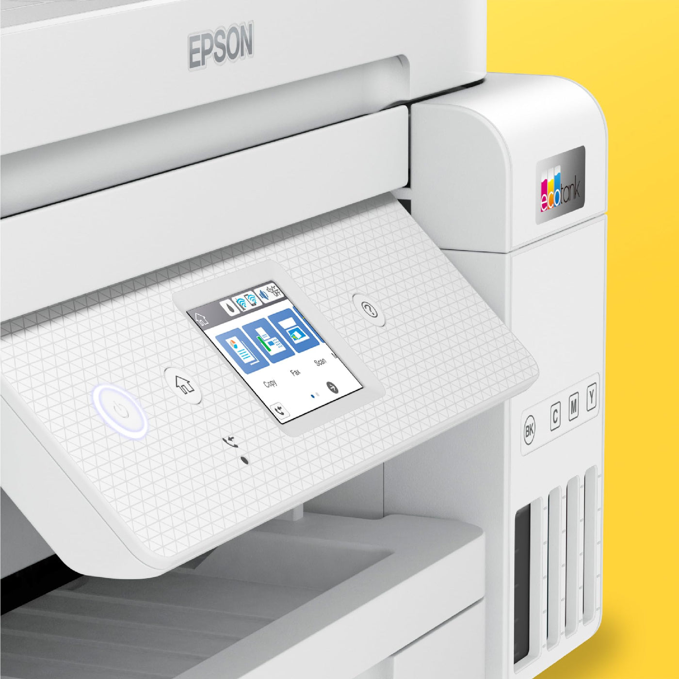 EcoTank ET-4856 A4-Multifunktions-Wi-Fi-Tintentankdrucker, mit einem im Lieferumfang enthaltenen Vorrat an Tinten bis zu 3 Jahren