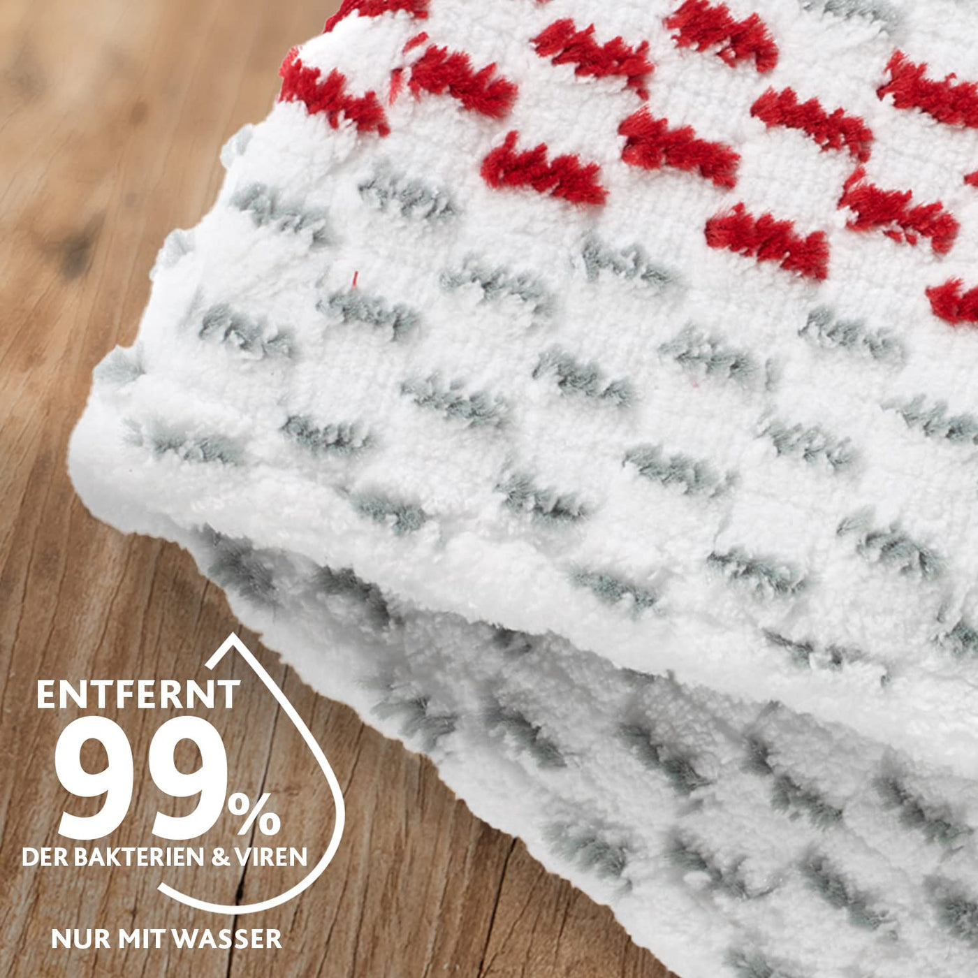 Vileda 1-2 Spraymax Sprühwischer, Bodenwischer mit Sprühfunktion, 650 ml Wassertank, waschbarer Mikrofaser-Wischbezug, beseitigt über 99 % der Bakterien, Bodenreinigung ohne Eimer, für alle Hartböden