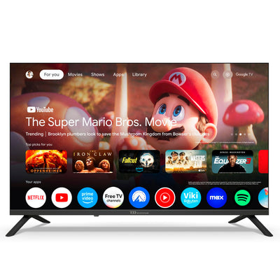 TD Systems - 32 Zoll Smart TV, Android GTV 14, HD DVB-T2/C/S2 Television, Modell 2025, Fernseher mit 2 Jahren Garantie - PRIME32C21GLE