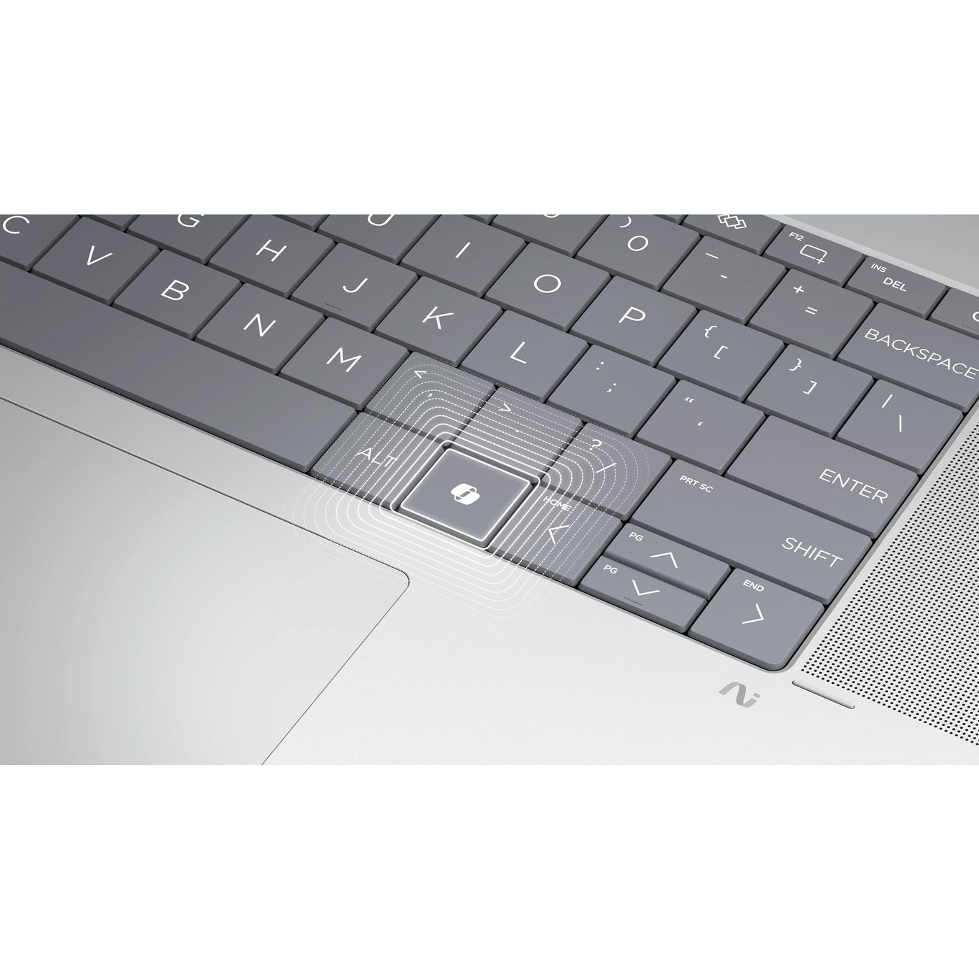 HP OmniBook X Flip, Copilot+ PC, 16" OLED Touch, Intel Core Ultra 7 258V (47 NPU Tops), 32 GB RAM, 1 TB PCIe Gen4 SSD, Intel Arc 140 GPU, Windows 11, KI-gestützt, Convertible Laptop, QWERTZ, Silber