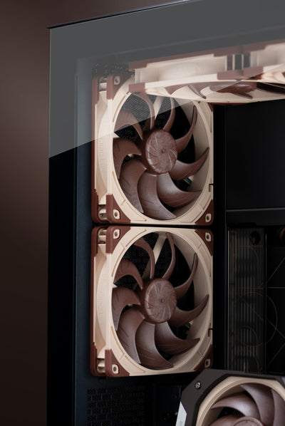 Noctua NF-A14x25 G2 PWM, leiser 140mm PC-Lüfter in Premium-Qualität, 4-Pin (Braun)