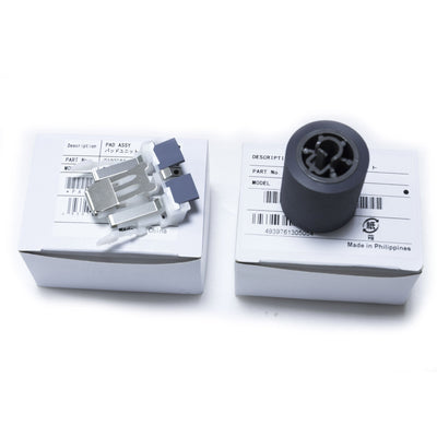 YANZEO PA03586-0001 PA03586-0002 Einzugsrolle & Pad Assembly für Fujitsu ScanSnap S1500 S1500M N1800 Fi-6110