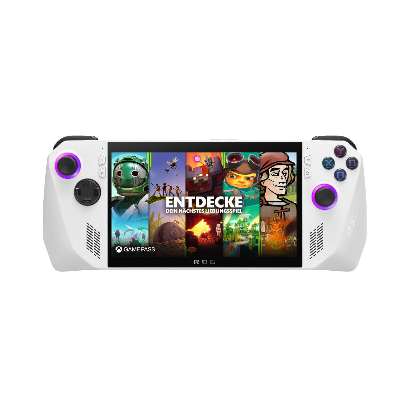 ASUS ROG Ally Konsole | 7 Zoll FHD+120Hz IPS Display | Ryzen Z1 | 16 GB RAM | 512GB SSD | AMD Radeon Graphics | Windows 11 | White