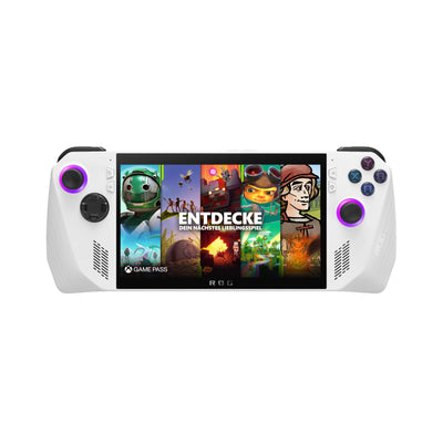 ASUS ROG Ally Konsole | 7 Zoll FHD+120Hz IPS Display | Ryzen Z1 | 16 GB RAM | 512GB SSD | AMD Radeon Graphics | Windows 11 | White