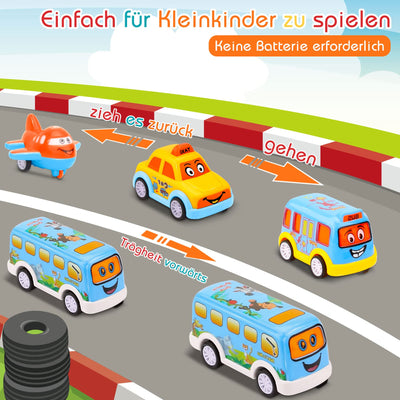 Kinderspielzeug Auto für Jungen: Kinderspielzeug für 1 2 3 4 5 6-jährige Jungen | Jungenspielzeug 5 in 1 Träger Spielzeug Trucks Kleinkind Spielzeug Alter 2-4 Weihnachten Geburtstag Kinder Geschenk