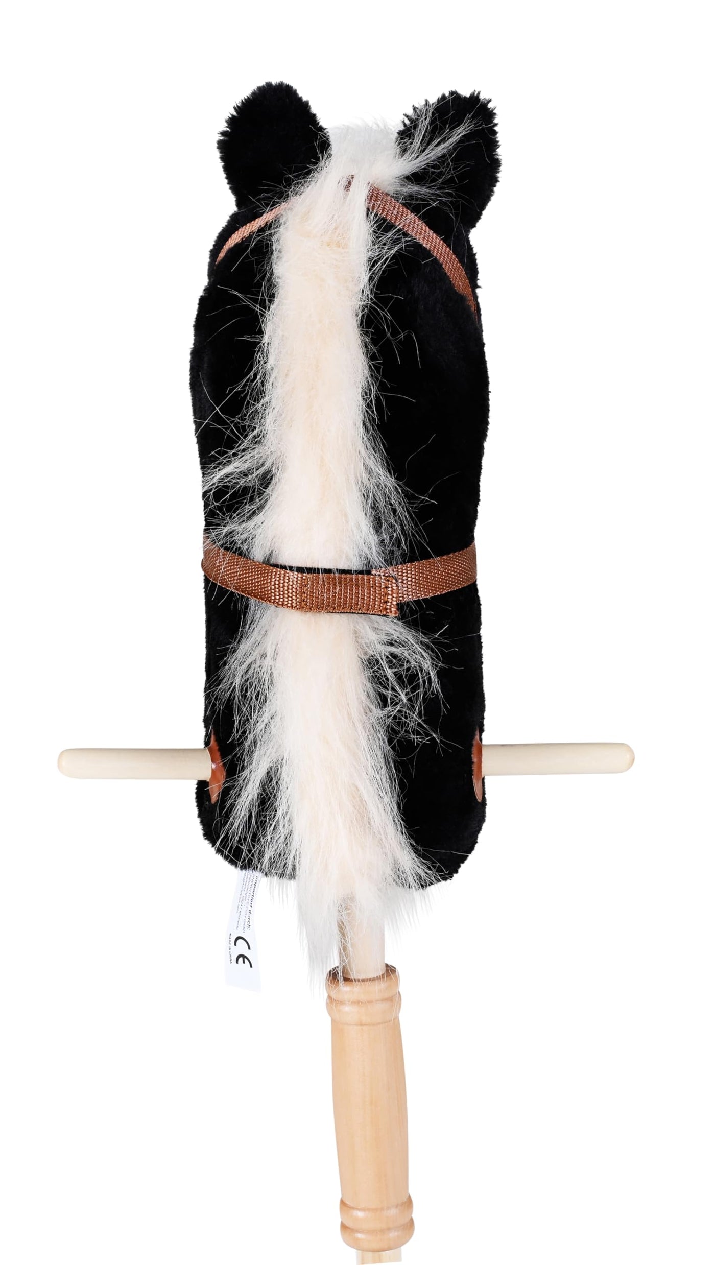 Knorrtoys 40102 - Steckenpferd "Blacky", Schwarz, 45 cm