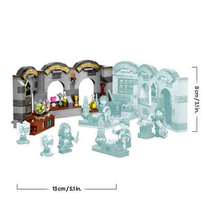 LEGO Harry Potter Schloss Hogwarts: Zaubertrankunterricht, Fantasy-Spielzeug, baubares Klassenzimmer, Geschenkidee für Jungen, Mädchen und alle Fans, mit Hermine Granger und Severus Snape 76431