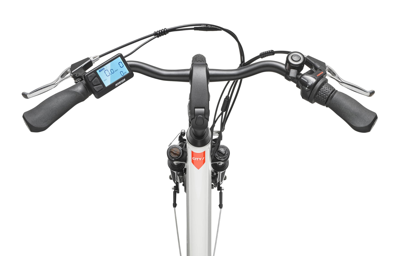 TELEFUNKEN E-Bike Damen 28 Zoll, Elektrofahrrad Frontmotor, 3-Gang Nabenschaltung, V-Bremsen - Pedelec Citybike