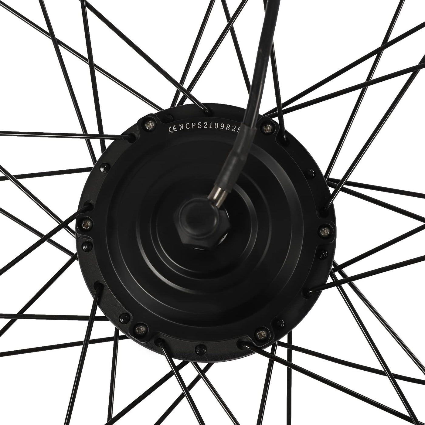 YISSALE LCD Vorderrad E Bike Umbausatz E-Bike Vorderrad Umbausatz Kit Elektrofahrrad Ebike Motor Kit 700C 36V 250W