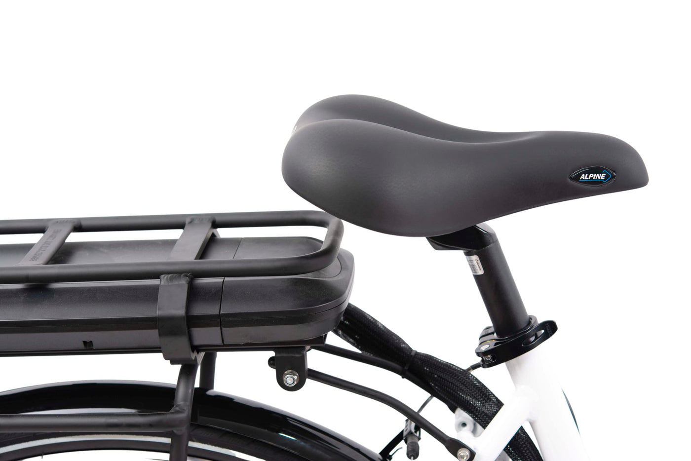 F.lli Schiano E-Moon 26 Zoll E-bike Pedelec , e bike electric Fahrrad für Herren / Damen bis 25 km/h und mit guter Reichweite , Elektrofahrräder , Damenfahrrad mit Motor Gepäckträger 36V Akku Korb