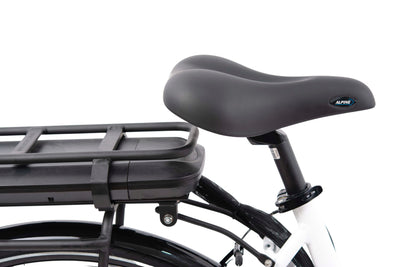 F.lli Schiano E-Moon 26 Zoll E-bike Pedelec , e bike electric Fahrrad für Herren / Damen bis 25 km/h und mit guter Reichweite , Elektrofahrräder , Damenfahrrad mit Motor Gepäckträger 36V Akku Korb