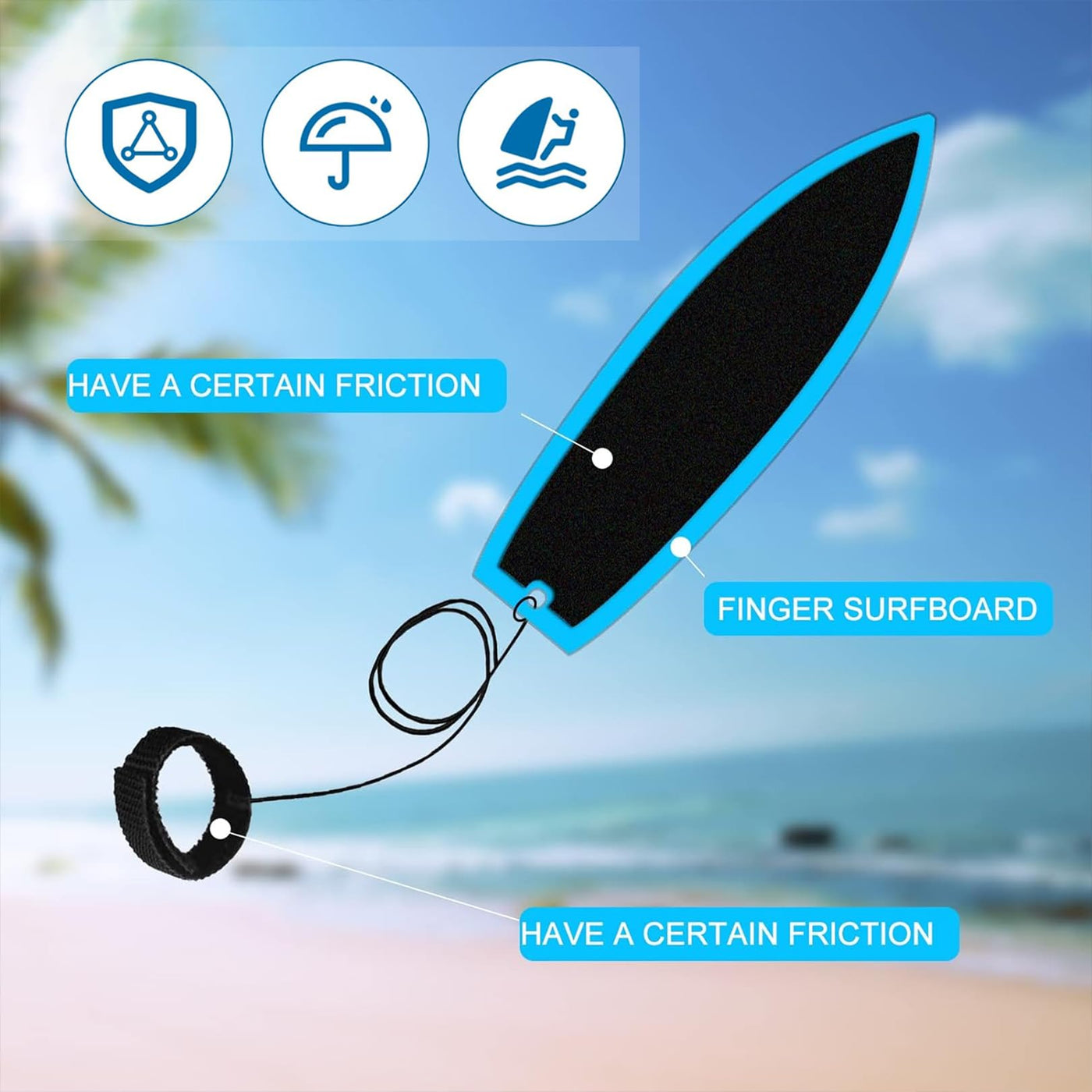 5 Stück Finger Surfboard,Finger Skateboard,Fingerskateboard,Mini Finger Surfbrett,Tragbare Fingerboard,Kreativ Finger Skateboard,Kinder Finger Surfboard,für Kinder Jugendliche Erwachsene Surfer, 5 Far