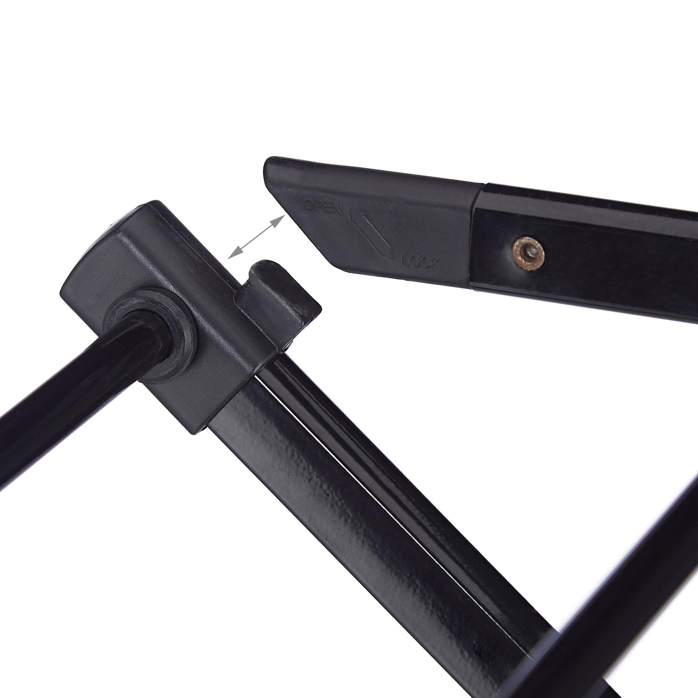 Relaxdays Wäscheständer klappbar, 11 Stangen auf 6 Ebenen, HBT: 105x73x37 cm, ausziehbarer Wäscheturm, Metall, schwarz