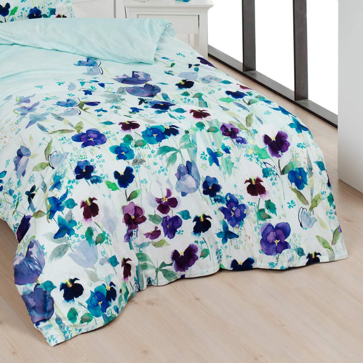 Traumschlaf Mako-Satin Bettwäsche Melany 1 Bettbezug 135 x 200 cm + 1 Kissenbezug 80 x 80 cm