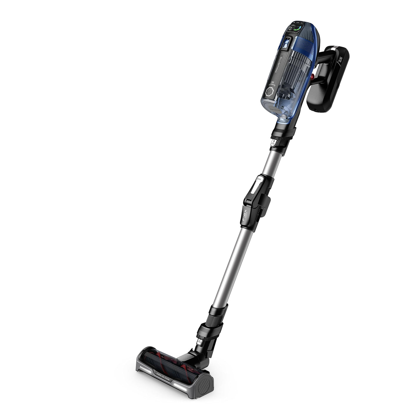Rowenta X-Force Flex 14.60 Aqua, Kabelloser Staubsauger mit Wisch-Funktion, Flex-Gelenk, bis zu 200 AirWatt und 70 min Akku-Laufzeit, RH99C3WO