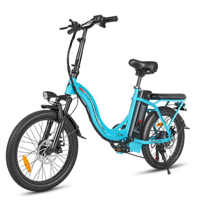 SAMEBIKE Klappbares Elektrofahrrad für Erwachsene mit 36V 13AH abnehmbarem Akku,250W Motor, 25 km/h, 70 KM Reichweite & 20" All Terrain Reifen, Profi 7-Gang Pendler E-Bike