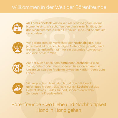 Bärenfreunde® - Personalisierter Beißring Baby - Niedlicher Greifling für Baby's ab 0 Monate - Babyrassel mit Name als Baby Geschenk für Mädchen und Jungen (Elefant,mit Name)
