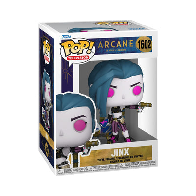 Funko Pop! TV: Arcane LOL - Jinx - Arcane: League of Legends - Vinyl-Sammelfigur - Geschenkidee - Offizielle Handelswaren - Spielzeug Für Kinder und Erwachsene - TV Fans - Modellfigur Für Sammler
