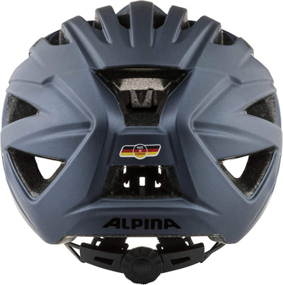 ALPINA PARANA - Leichter, Individuell Anpassbarer Touren Fahrradhelm Mit Fliegennetz Für Erwachsene, indigo matt, 55-59 cm