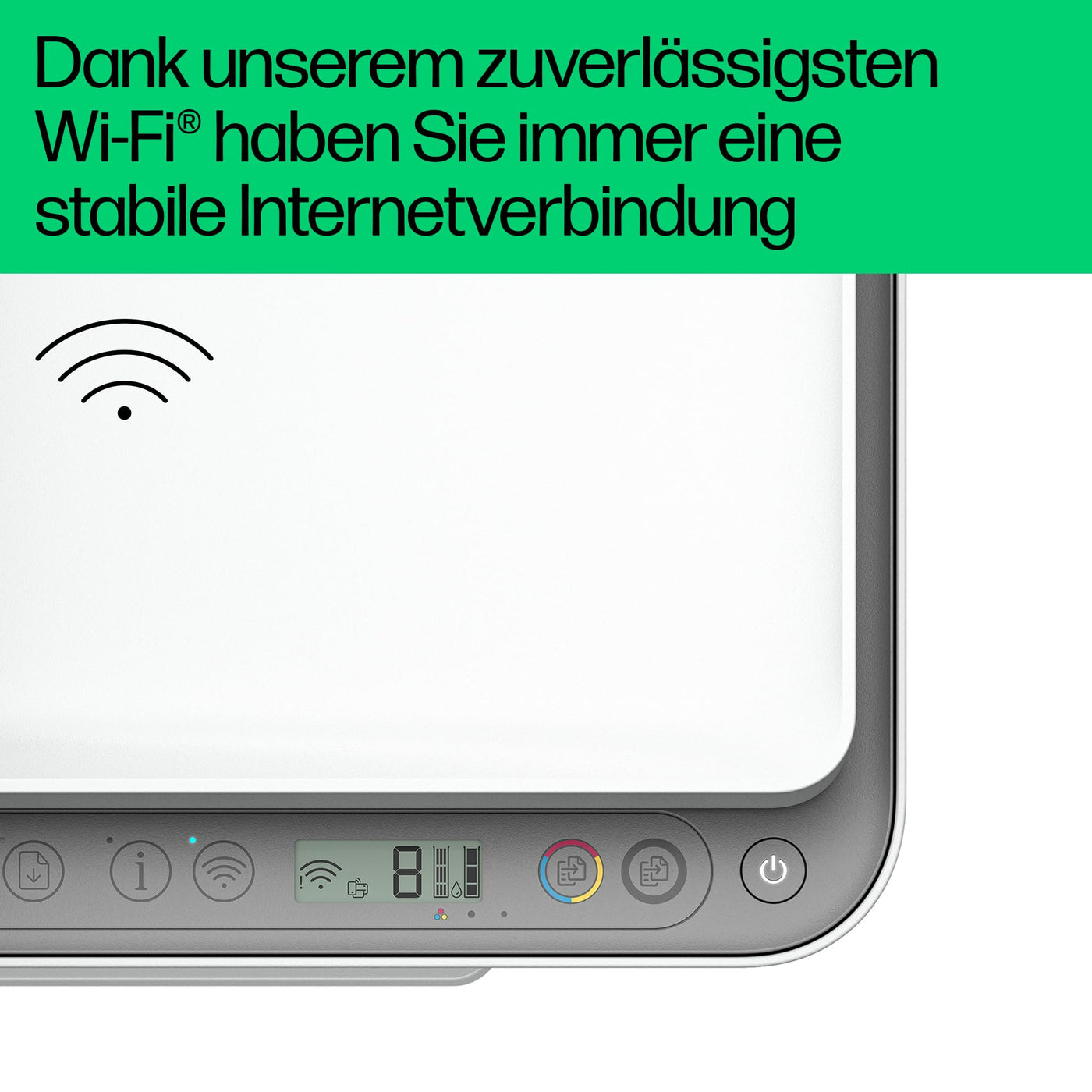 HP DeskJet 4220e Multifunktionsdrucker, 10€ Cashback, 3 Monate gratis drucken mit HP Instant Ink, Drucker, Kopierer, Scanner, Mobiler Faxversand, WLAN, Automatische Dokumentenzuführung, Weiß