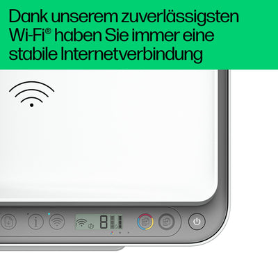 HP DeskJet 4220e Multifunktionsdrucker, 10€ Cashback, 3 Monate gratis drucken mit HP Instant Ink, Drucker, Kopierer, Scanner, Mobiler Faxversand, WLAN, Automatische Dokumentenzuführung, Weiß