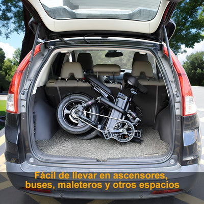 DEEPOWER Klappbares Elektrofahrrad, Elektrofahrrad, 48V 10Ah herausnehmbarer Akku, 250W Motor, Doppelscheibenbremsen, Citybike für Erwachsene (10Ah)