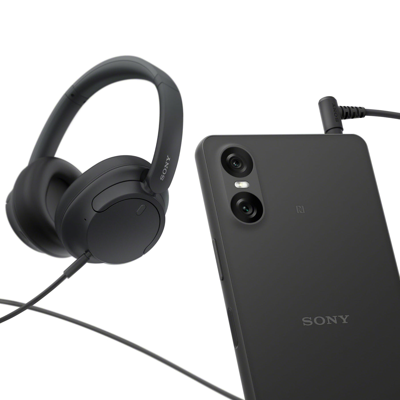 Sony Xperia 10 VI (5.000 mAh Akku, 6,1 Zoll 21:9 OLED, DREI optische Brennweiten, Leicht und kompakt, 3,5mm Audio, Android 14, IP65/68, Dual SIM, schwarz, 24+12 Monate Garantie [Amazon Exklusiv]