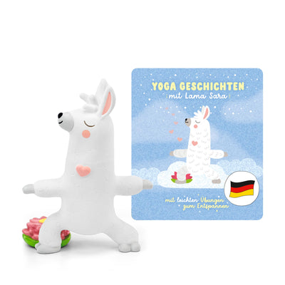 tonies Hörfiguren für Toniebox, Yoga-Geschichten mit Lama Sara – Mit leichten Übungen zum Entspannen, Hörspiel für Kinder ab 4 Jahren, Spielzeit ca. 60 Minuten