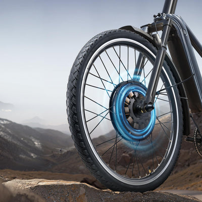 VEVOR 1000 W Elektro-Fahrrad Kit, 48 V 420 U/min φ650mm Vorderrad-E-Bike-Nabenmotorsatz mit verbessertem Geschwindigkeitsregler, Gasgriffsatz, LCD-Display und PAS-System für Rennrad