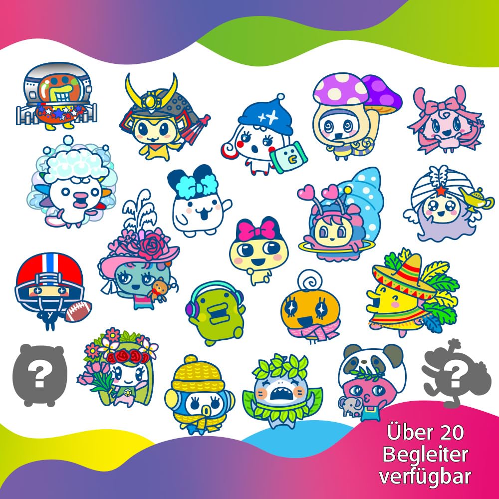 BANDAI - Tamagotchi Uni - Verbindungsfähiges Tamagotchi mit Armbanduhr - Virtuelles Haustier - Rosa Modell - 43351, (NT43351)