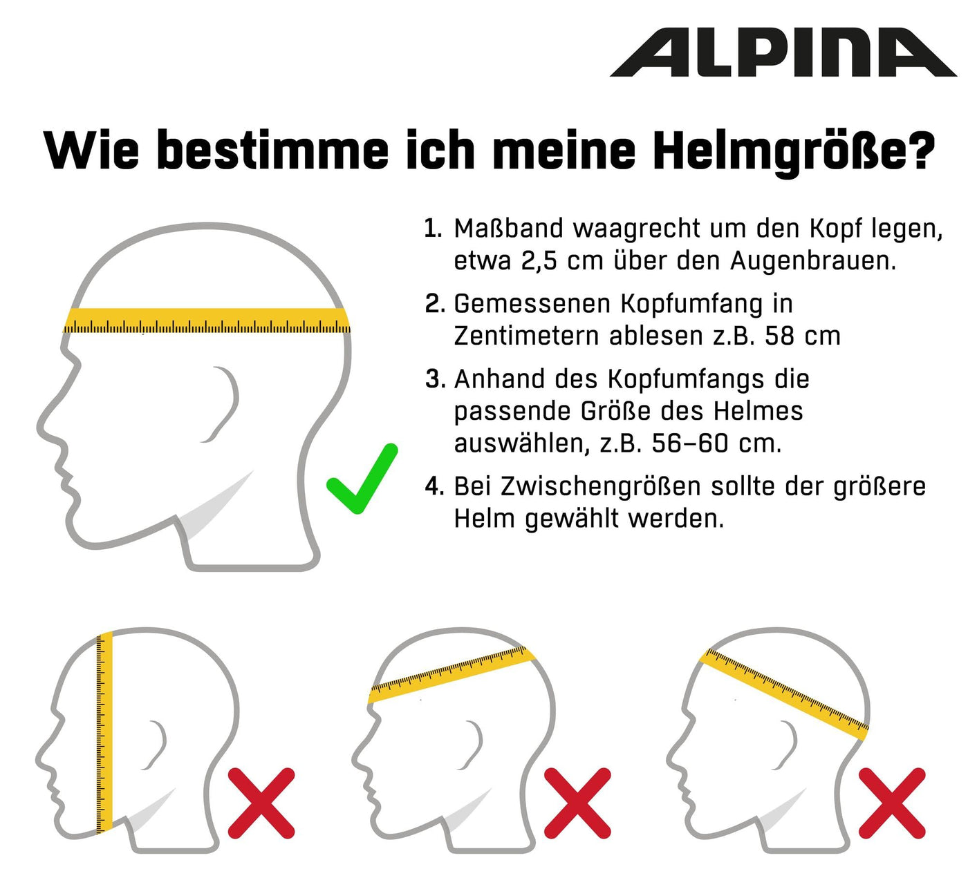 ALPINA KAMLOOP - Individuell Anpassbarer, Leichter & Sicherer Fullface Fahrradhelm Mit Kinnbügel Für Erwachsene, black matt, 55-59 cm