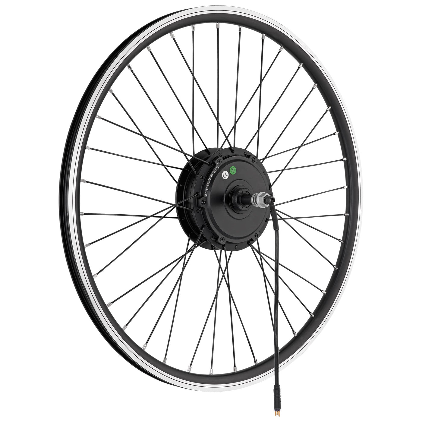 windmeile | E-Bike Nabenmotor Hinderrad, eingespeicht, Schwarz, 28', 36V/500W, E-Bike, Elektro Fahrrad, Pedelec