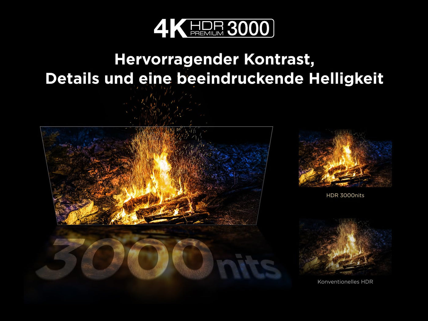 TCL 75C7K 75 Zoll QD-Mini LED Fernseher, 4K HDR Premium 3000, Smart Google TV mit 144Hz Motion Clarity Pro (Dolby Vision IQ & Atmos, CrystGlow HVA Panel, Audio von Bang & Olufsen, Game Master)