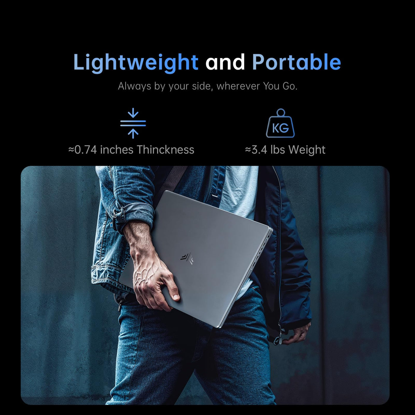 ACEMAGIC 15.6 Zoll FHD Laptop Computer - Quad-Core N-97 Prozessor bis zu 3.6GHz（Beat N5095） Laptop, 16GB DDR4 512GB SSD Notebook, Unterstützung WiFi 5, BT5.0, 3*USB3.2, 5000mAh