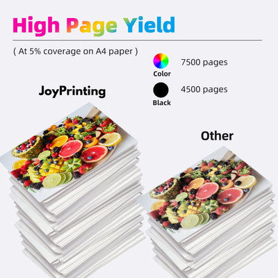JoyPrinting 104 Tinte Kompatibel für Epson 104 Multipack Tintenflasche für Ecotank ET-2820 ET-2710 ET-2720 ET-2815 ET-2810 ET-2826 ET-1810 ET‑2711 ET-2712 ET-2715 ET-2714 ET-2721 ET-2726 ET-4800