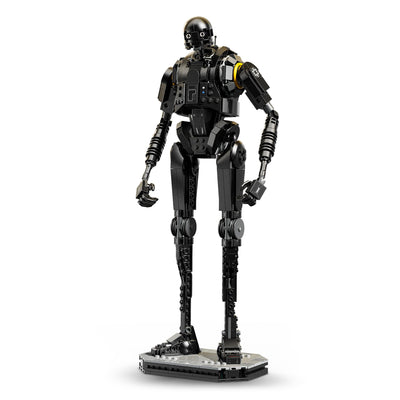 LEGO Star Wars 75434 Sicherheitsdroide K-2SO – Figur zum Bauen & Ausstellen, BAU-Spielzeug, Sammler-Modell mit Infotafel – Geschenk für Jungen, Mädchen und Erwachsene Andor-Fans