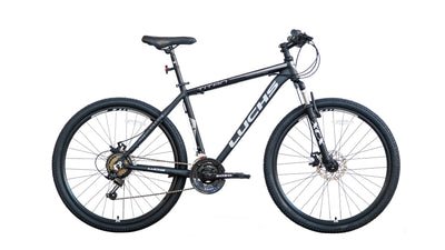 LUCHS Titan – Sportliches MTB mit 21-Gang-Schaltung, Scheibenbremsen & Aluminiumrahmen | 27,5" & 29" Zoll | Für Jungen & Herren - Mountainbike, Jungen & Herren Fahrrad (Grau, 29" Zoll)