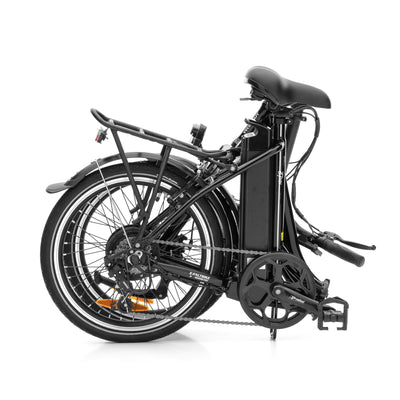VecoCraft E-Pax E-Bike Klapprad, 20 Zoll E-Klapprad, Elektrofahrrad mit 7-Gang, herausnehmbarem 36V/13Ah Akku, Reichweite bis zu 55-95km, 250W Heckmotor, e Bike klapprad schwarz