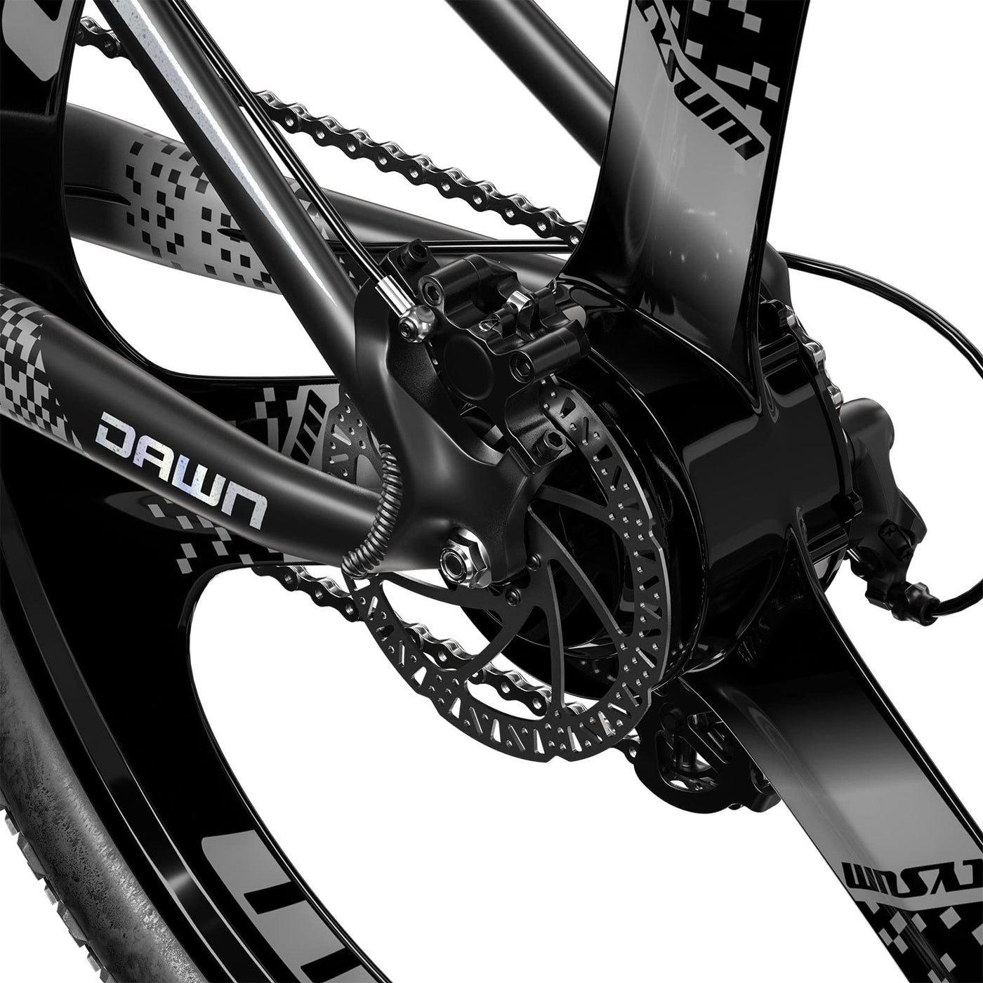 cysum Speedy Elektrisches Mountainbike für Erwachsene, Lithium-Akku 48 V, 672 Wh, Reichweite 100 km, Drehmoment 75 Nm, 25 km/h, hydraulische Scheibenbremse (29 Zoll)