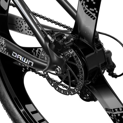 cysum Speedy Elektrisches Mountainbike für Erwachsene, Lithium-Akku 48 V, 672 Wh, Reichweite 100 km, Drehmoment 75 Nm, 25 km/h, hydraulische Scheibenbremse (29 Zoll)