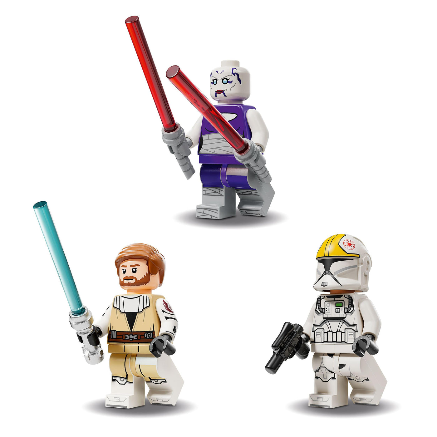 LEGO Star Wars: The Clone Wars V-19 Torrent-Sternjäger - Kreatives Spielzeug mit Minifiguren und Lichtschwert - Geschenk für Kinder - Modellbau für Mädchen und Jungen ab 9 Jahren - 75432