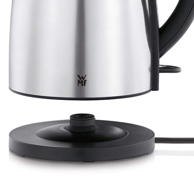 WMF Bueno Wasserkocher Edelstahl 1,7l, elektrischer Wasserkocher mit Kalkfilter, 2400 W, beleuchtete Wasserstandsanzeige, edelstahl matt