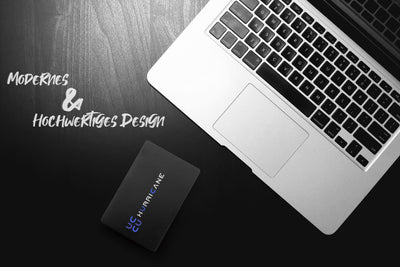 HURRICANE MD25C3 1TB Externe Festplatte 2,5" USB-C, tragbare Speicherplatte für Fotos TV Laptop PS4 PS5 Xbox kompatibel mit Windows Mac Linux - schwarz