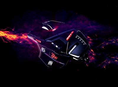 MadCatz R.A.T. 6+ Optical Gaming Mouse, Black