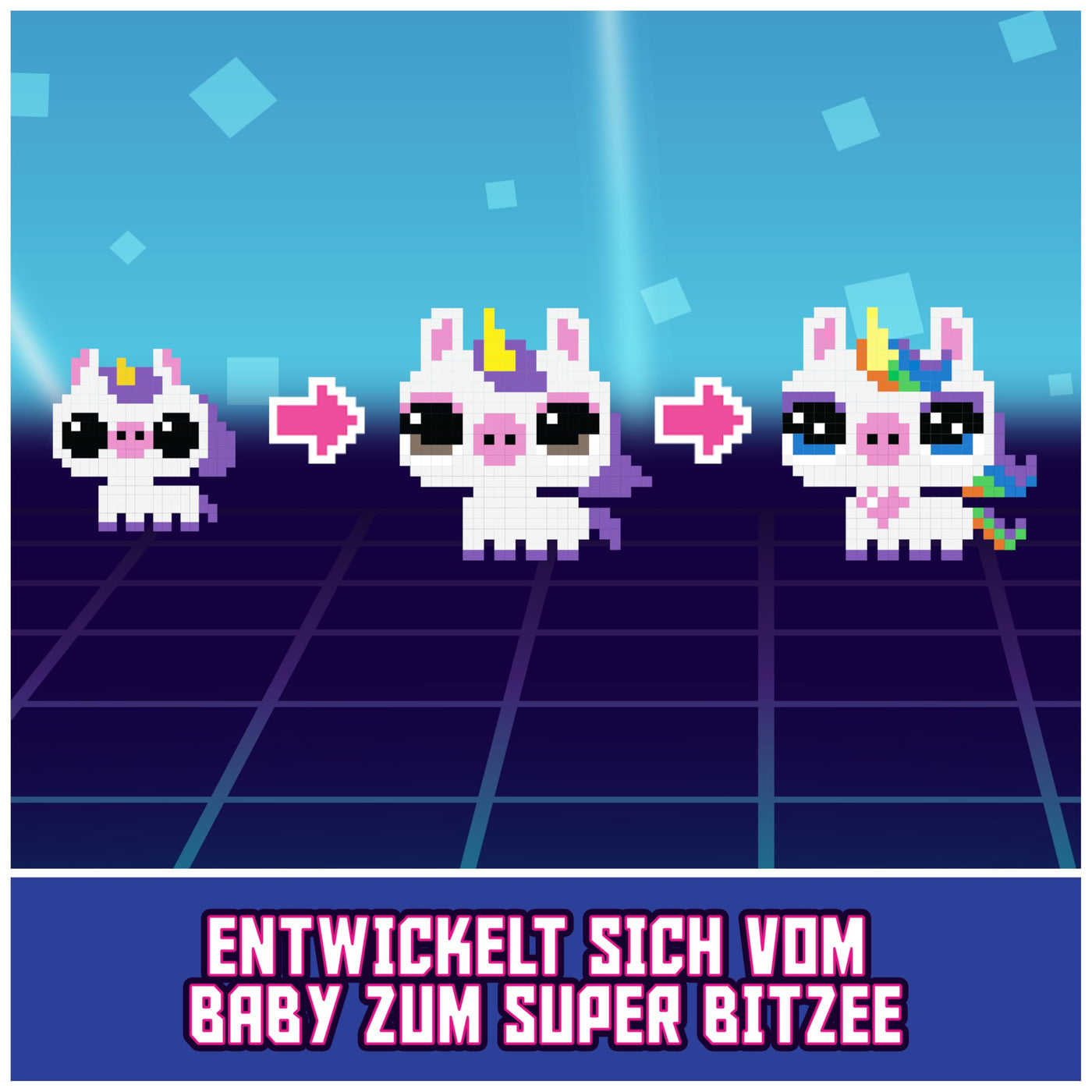 Bitzee 2024 - Magicals - 20 Digitale Magische Tiere zum Anfassen, interaktives Spielzeug mit 20 virtuellen elektronischen Wesen, die auf Bewegung und Berührung reagieren, ab 5 Jahren