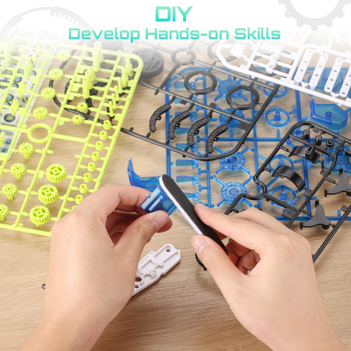 Solar Roboter Spielzeug für Kinder, 12-in-1 Solar Robot Kit Solar oder Wiederaufladbar Batterie Betrieben DIY STEM Bauspielzeug Experimente Spielzeug BausatzJunge ab 8 9 10 11 12 13 Jahren