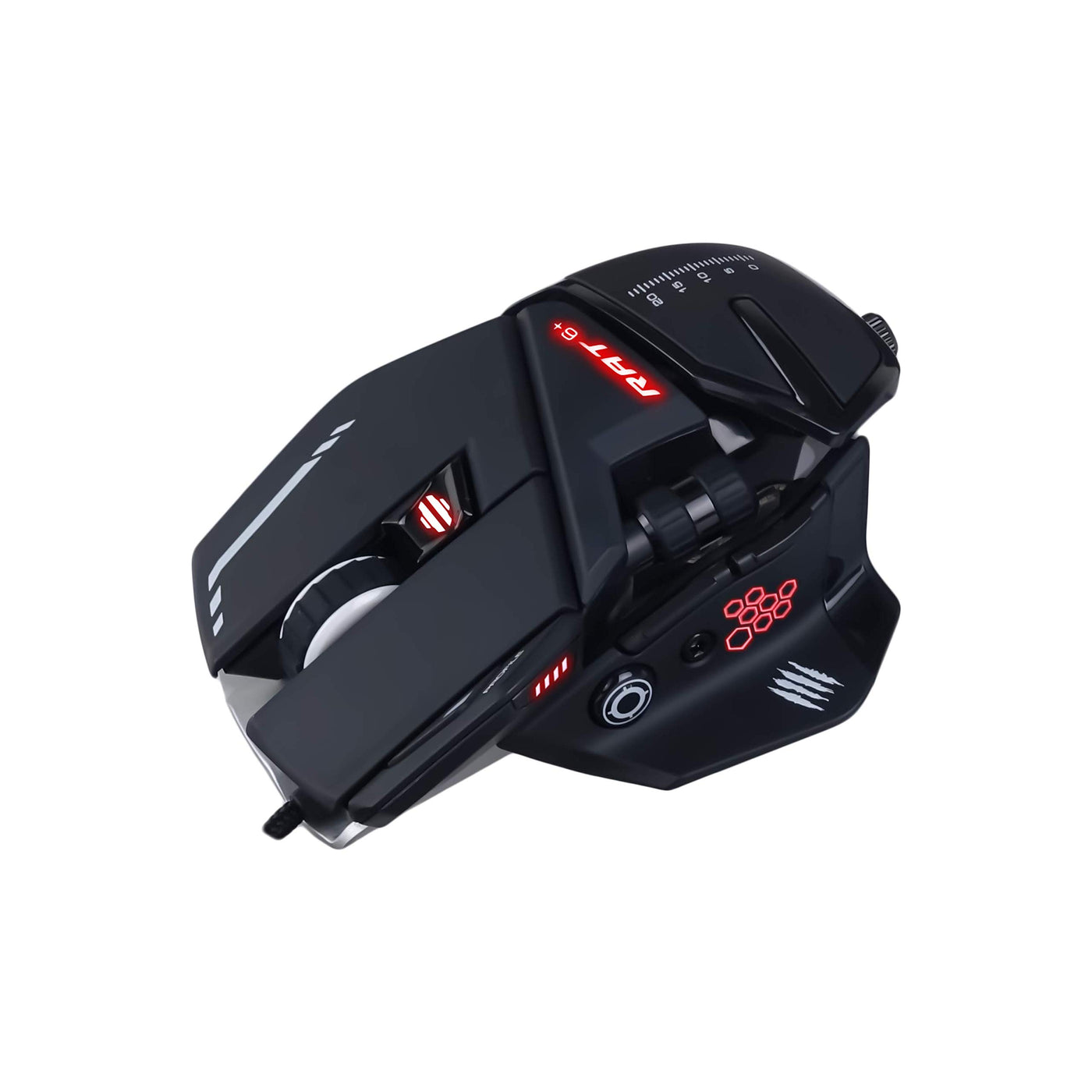 MadCatz R.A.T. 6+ Optical Gaming Mouse, Black